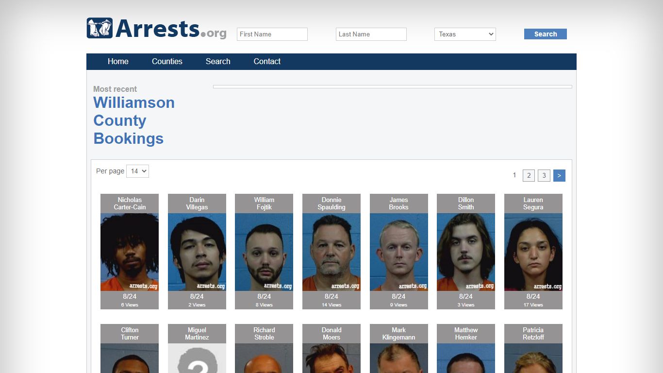 Williamson County Arrests and Inmate Search